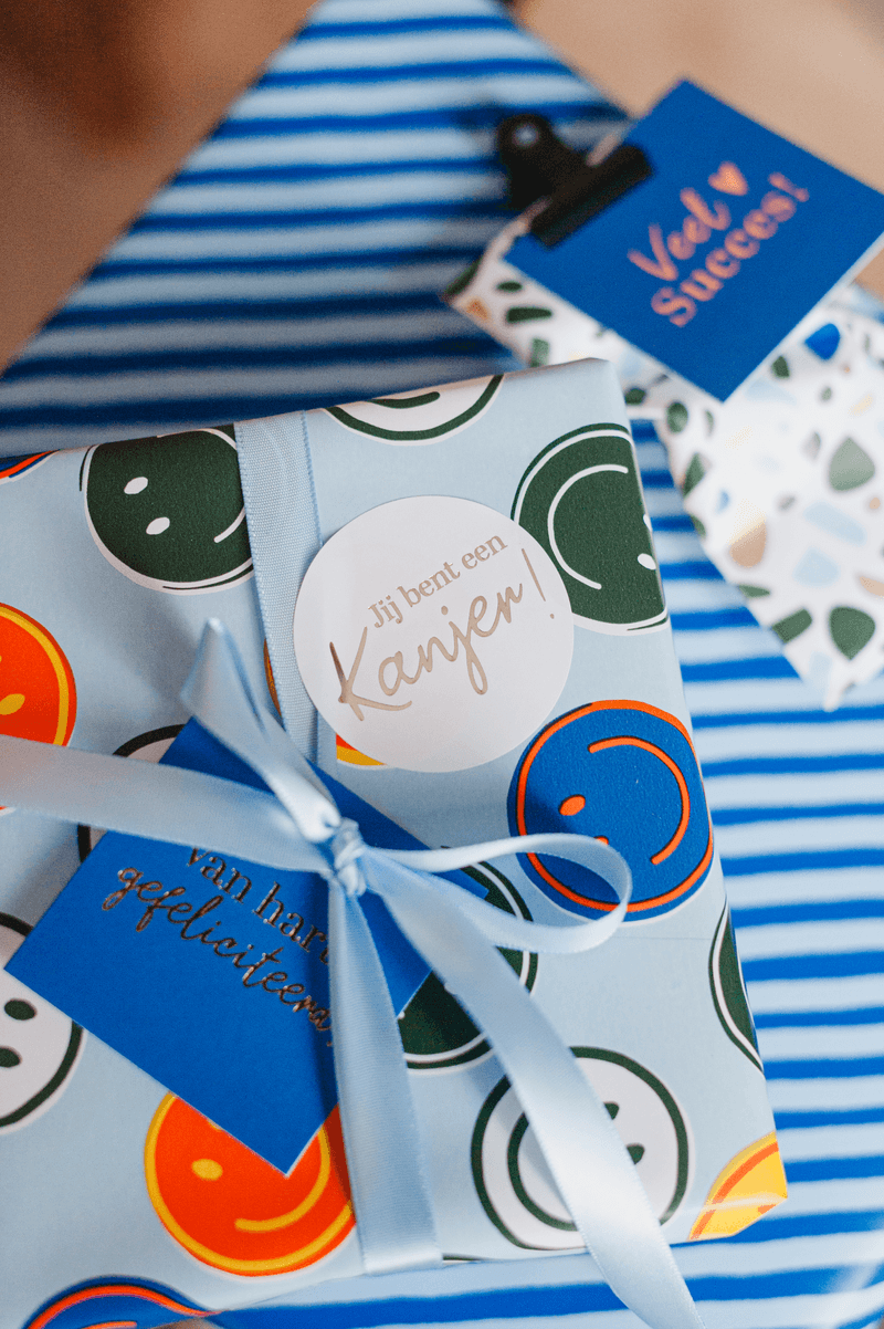 Cadeaupapier Smileys - 70 cm