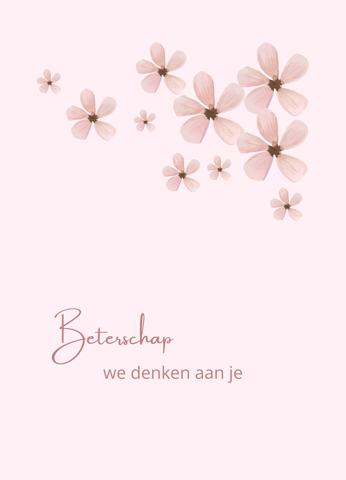 Beterschap - bloemen