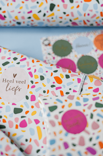 Cadeaupapier Terrazzo - 70 cm