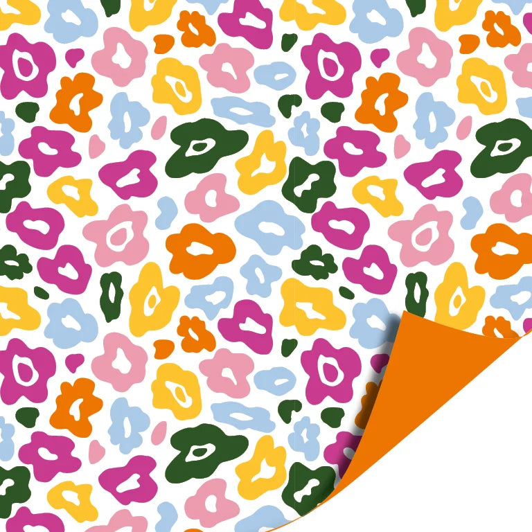 Cadeaupapier Leopard Garden - 70 cm