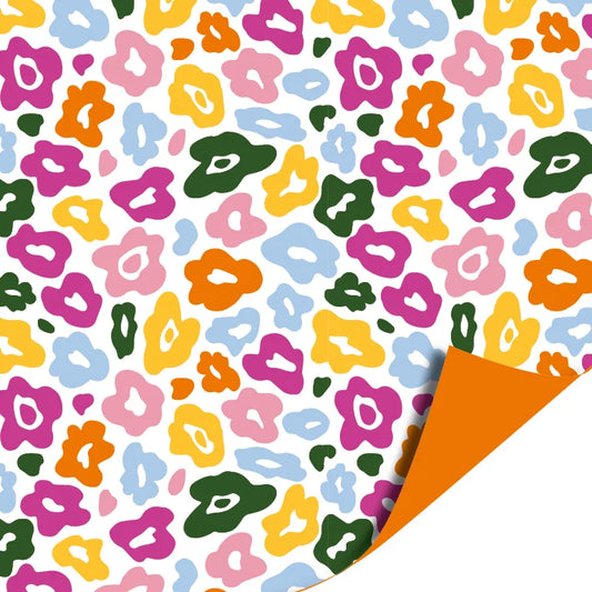 Cadeaupapier Leopard Garden - 70 cm