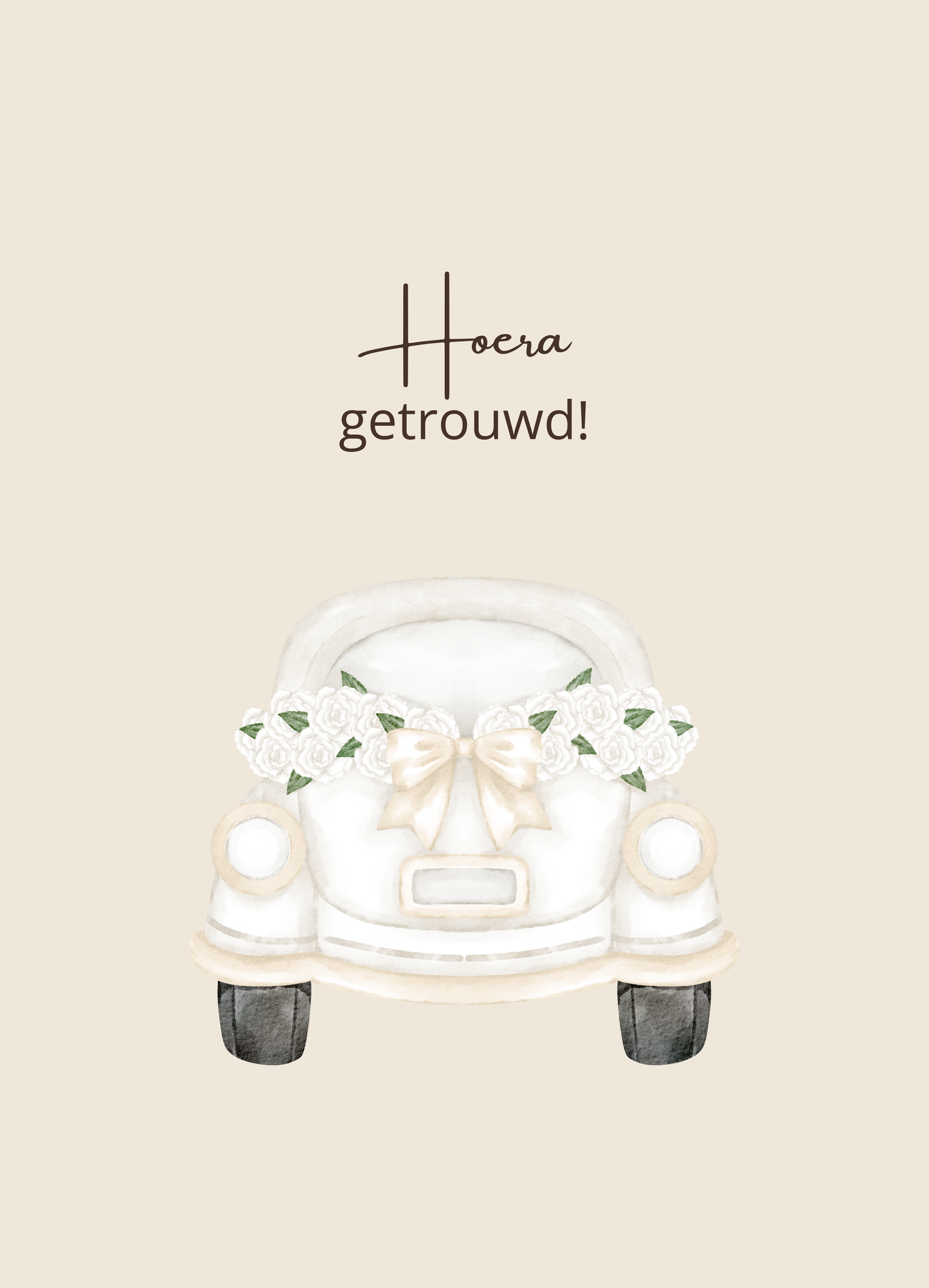 Huwelijk - auto