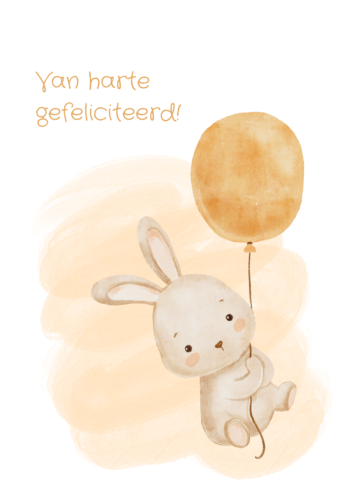 Verjaardag - beer met ballon