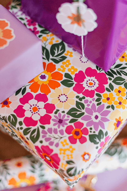 Cadeaupapier Summer Flowers - 70 cm