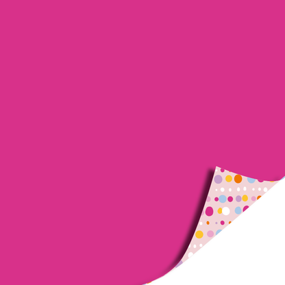 Cadeaupapier Blooming Bubbles (pink) - 70 cm