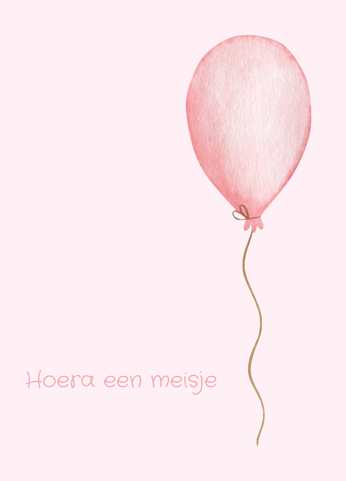 Geboorte - ballon
