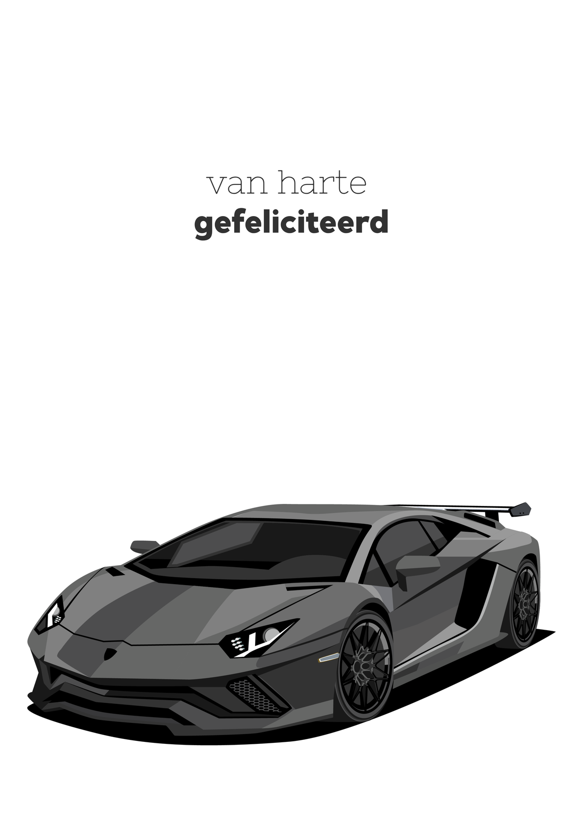 Verjaardag - auto